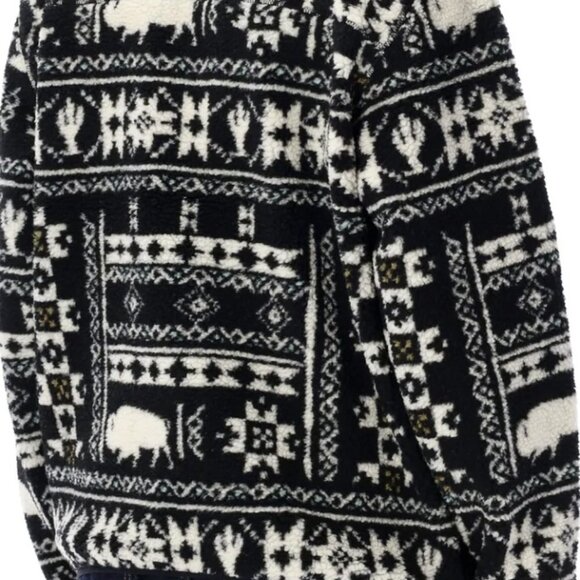 Dickies Hays Quarter Zip Fleece — Dark Nordic Print - Picture 6 of 10